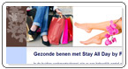 Stay All Day massagepanty kniekousjes en massagesokken